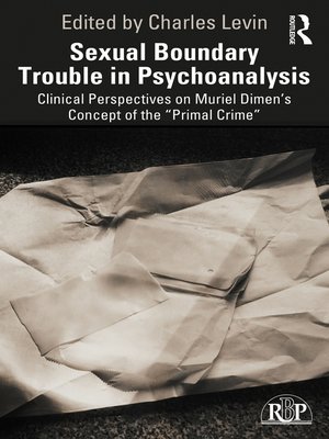cover image of Sexual Boundary Trouble in Psychoanalysis
